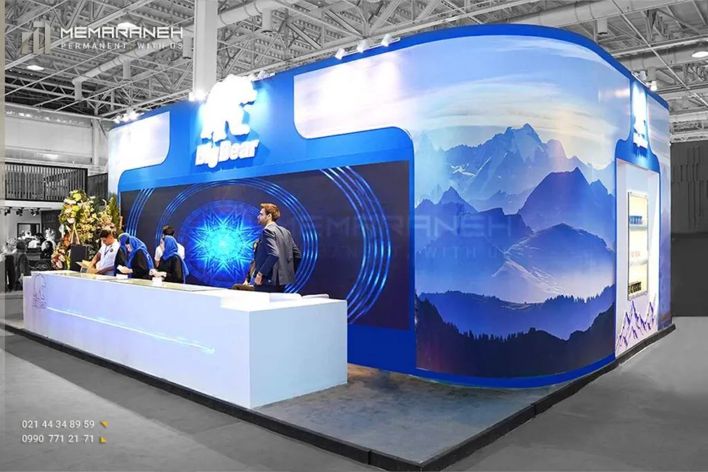 نرم‌افزارهای طراحی غرفه و فرآیند سه‌بعدی‌سازی